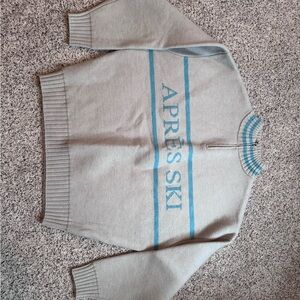 P’tula Après Ski Gray Sweater